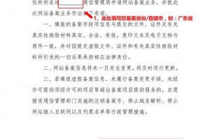 网站备案人承担的法律责任 