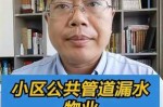 物业主管道漏水谁的责任 