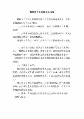 有限责任公司股东回避表决 